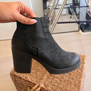 Black booties